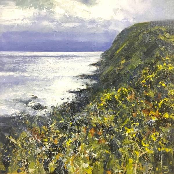 - Oil on Board, Painting by John Brenton, measuring 31 x 31 cm (H x W) framed at 51 x 51 cm £850
